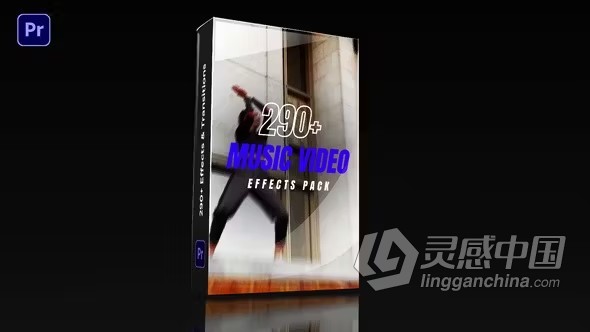 290多个叠加效果短片和过渡元素制作音乐视频PR模板下载 Wave Energy Transitions  灵感中国网 www.lingganchina.com