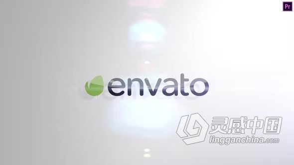 PR模板-优雅简约的标志动画实用LOGO动画 Elegant And Simple Logo 1 Premiere Pro  灵感中国网 www.lingganchina.com