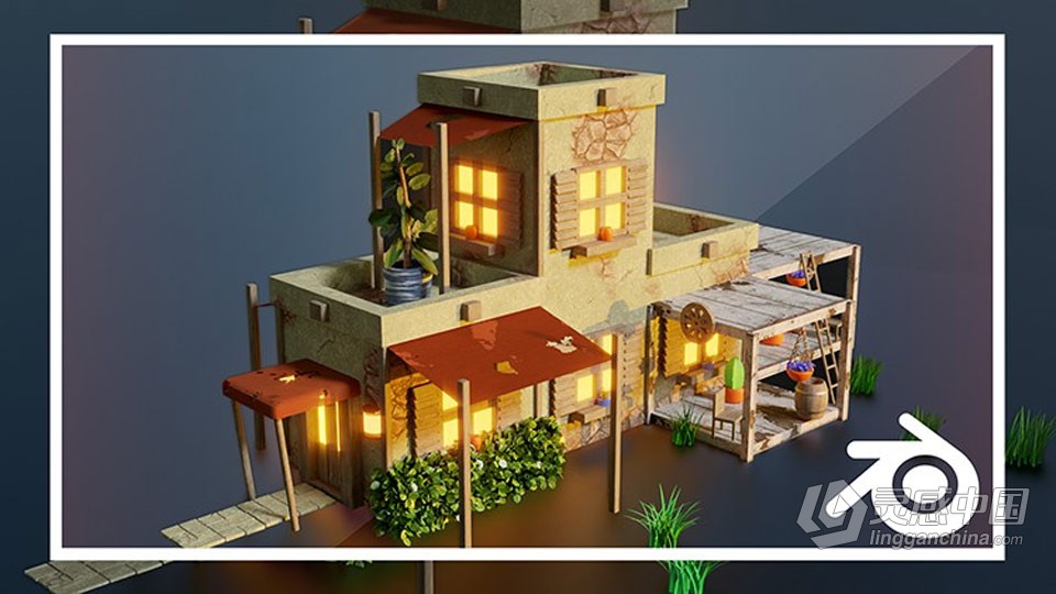 Blender 3D几何节点终极指南视频教程  灵感中国网 www.lingganchina.com