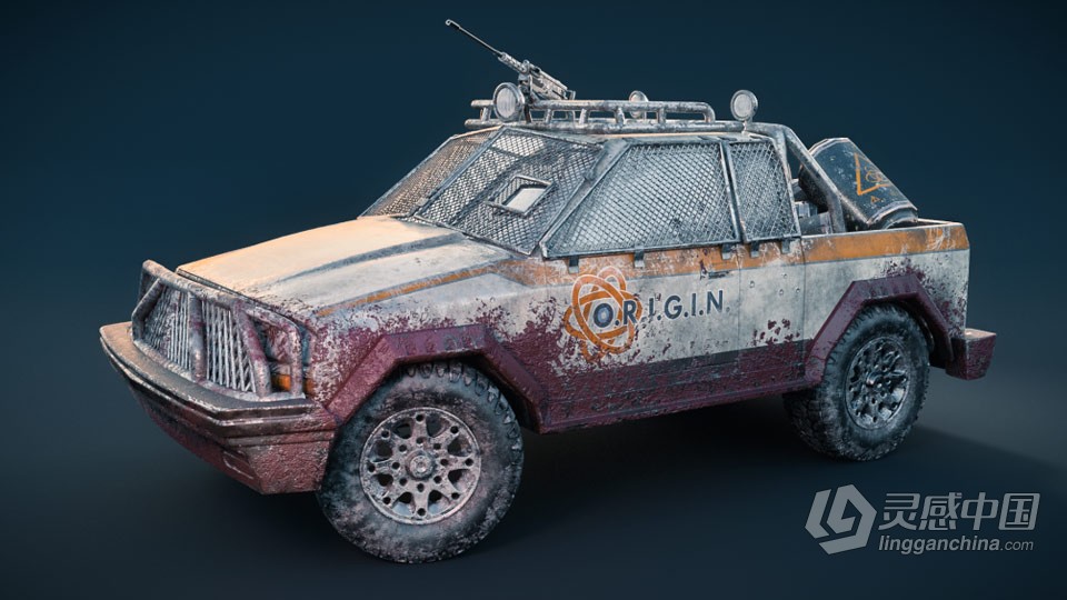 Blender与Substance纹理制作高效工作流程视频教程  灵感中国网 www.lingganchina.com