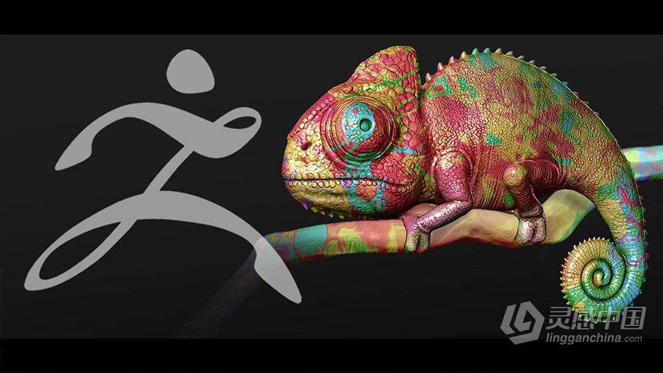 ZBrush 2023新手快速入门基础核心技术训练视频教程  灵感中国网 www.lingganchina.com