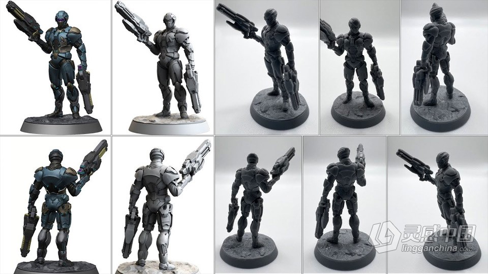 Zbrush棋牌游戏微型角色模型雕刻实例制作视频教程  灵感中国网 www.lingganchina.com