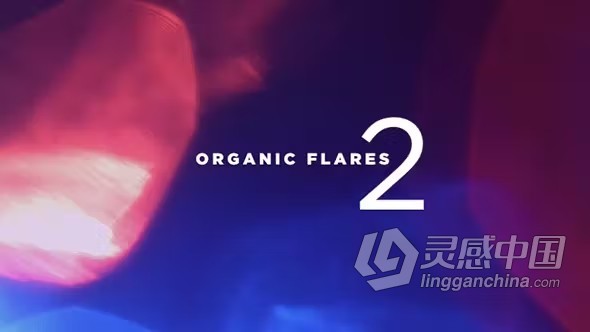 4K视频素材50个有机金色耀斑镜头光效合成动画 Organic Transition Golden Flares  灵感中国网 www.lingganchina.com