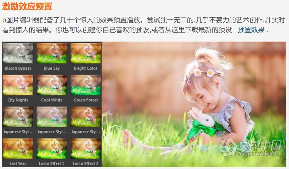 图片创意设计快速编辑处理软件 PT Photo Editor Pro 5.10.2 Win中文版  灵感中国网 www.lingganchina.com