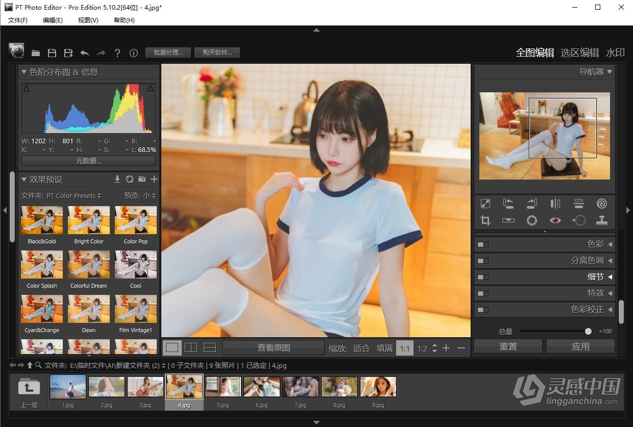 图片创意设计快速编辑处理软件 PT Photo Editor Pro 5.10.2 Win中文版  灵感中国社区 www.lingganchina.com