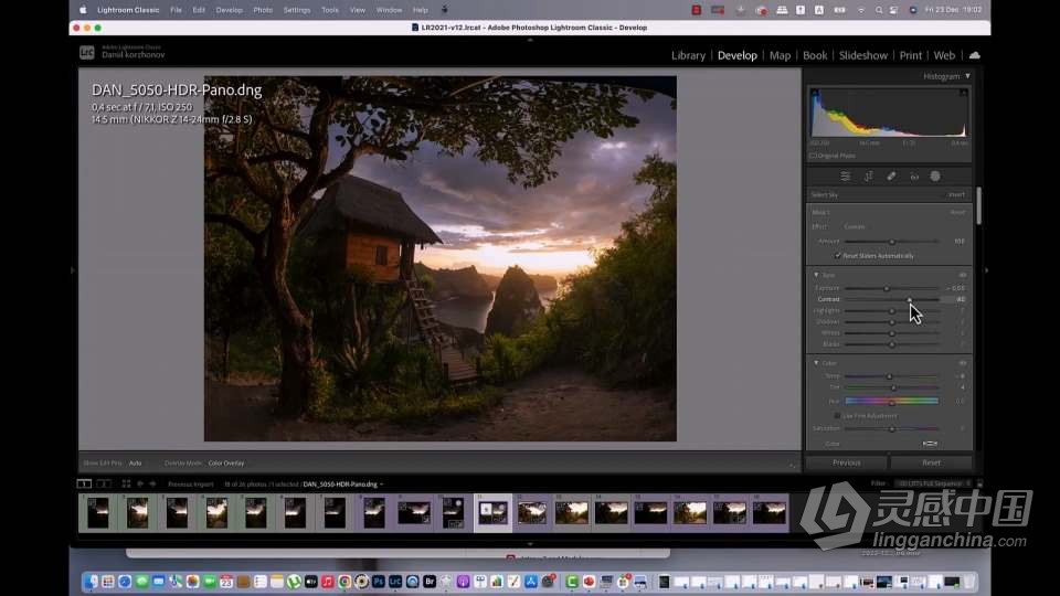 摄影师 Daniel Kordan 风光摄影后期HDR全景编辑大师班 中英字幕  灵感中国社区 www.lingganchina.com