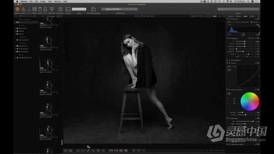 摄影师 Peter Coulson 低光照私房人像拍摄布光教程 中英字幕  灵感中国网 www.lingganchina.com
