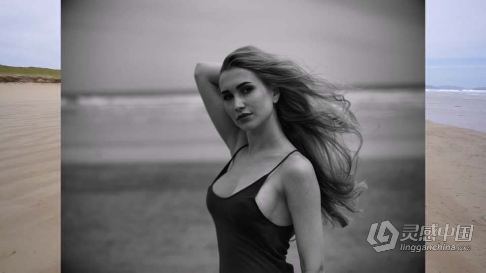 摄影师 Peter Coulson 模特Ana海滩私房人像摄影教程 中英字幕  灵感中国网 www.lingganchina.com