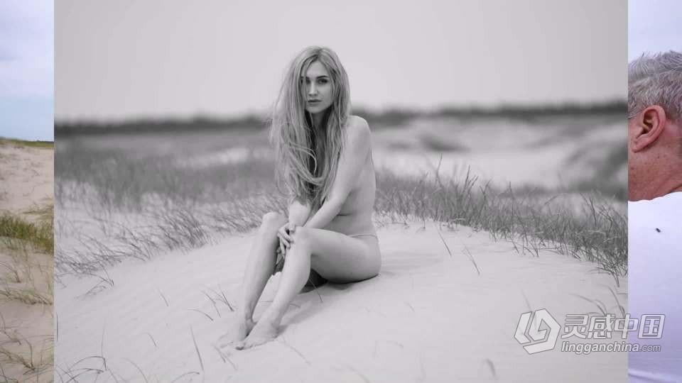 摄影师 Peter Coulson 模特Ana海滩私房人像摄影教程 中英字幕  灵感中国网 www.lingganchina.com