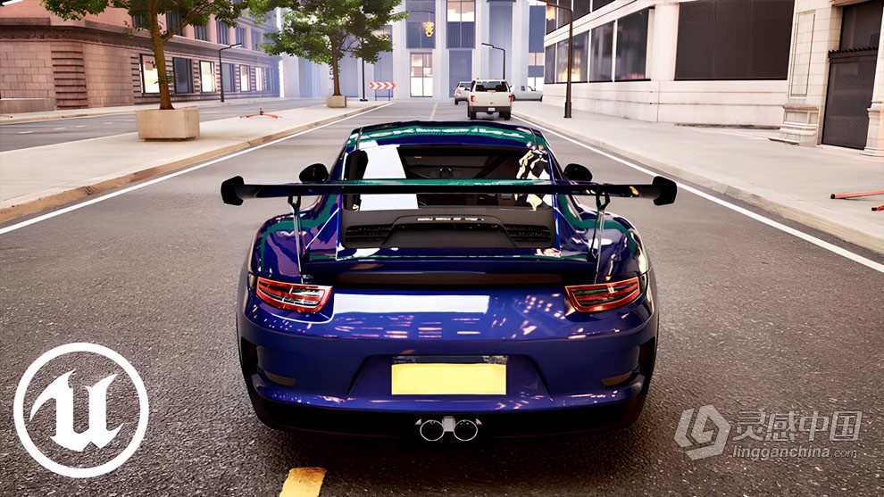 UE5虚幻引擎赛车游戏完整制作流程视频教程 Unreal Engine 5: Creating a Car Racing Game  灵感中国网 www.lingganchina.com