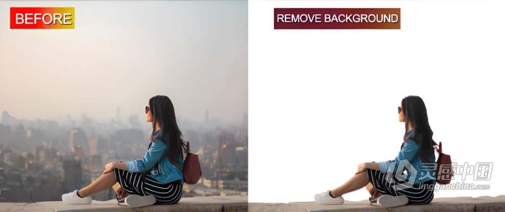 照片生成油画颜料梦幻水彩画动漫效果PS特效动作 Anime Style Photoshop Action  灵感中国网 www.lingganchina.com
