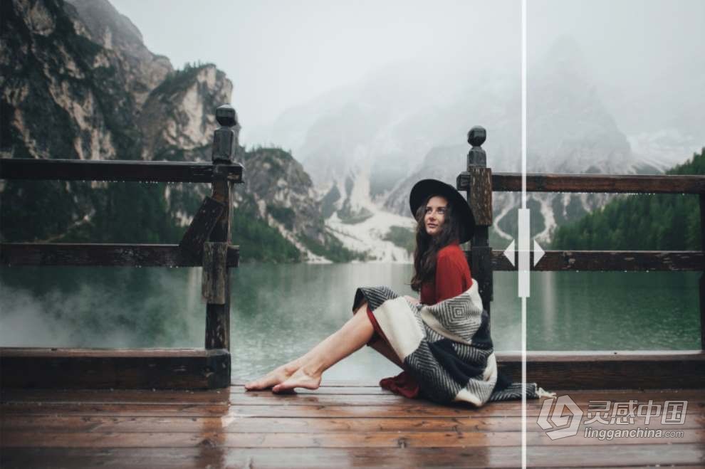 30张晨雾浓雾薄雾朦胧雾气照片叠加图片素材+PS动作 30 Fog Photo Overlays 2.0  灵感中国网 www.lingganchina.com