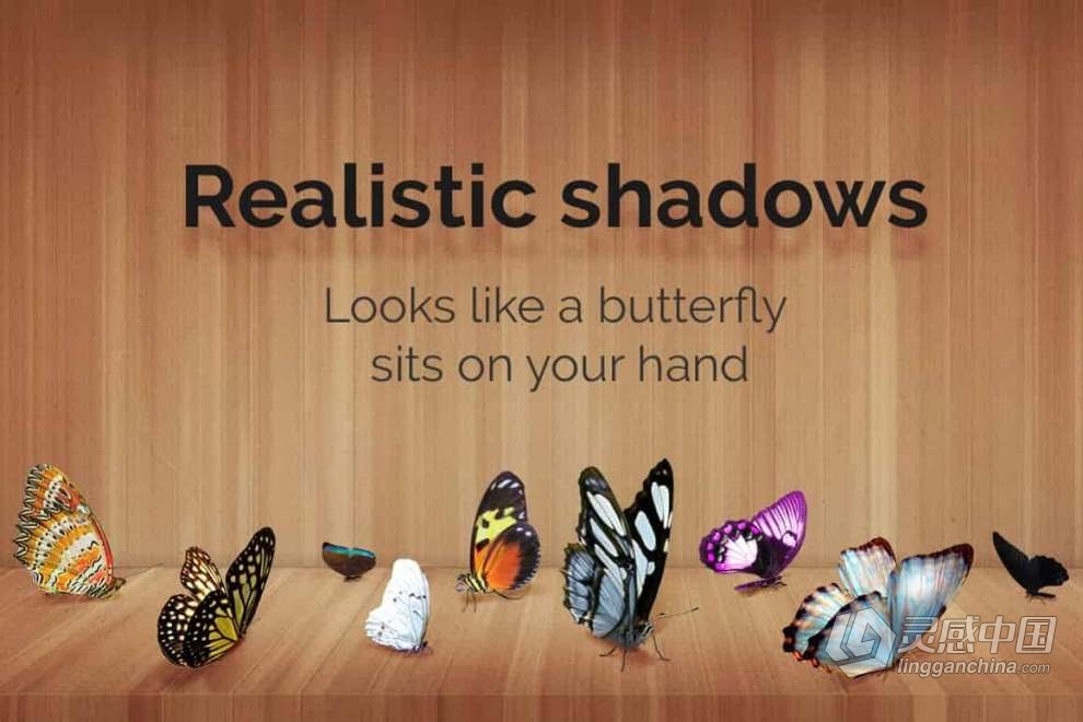 52张高分辨率漂亮蝴蝶照片叠加PNG素材+PS动作 52+ Butterflies Photo Overlays  灵感中国网 www.lingganchina.com