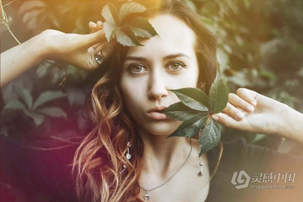 92张电影镜头漏光效果叠加+PS动作 Film Light Leaks Overlays  灵感中国网 www.lingganchina.com