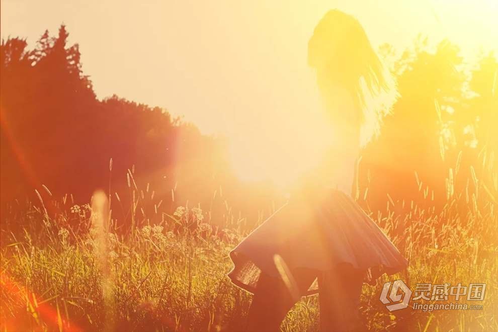 49张专业摄影镜头光晕叠加图片素材+PS动作 Pro Photography Lens Flare Overlays  灵感中国网 www.lingganchina.com
