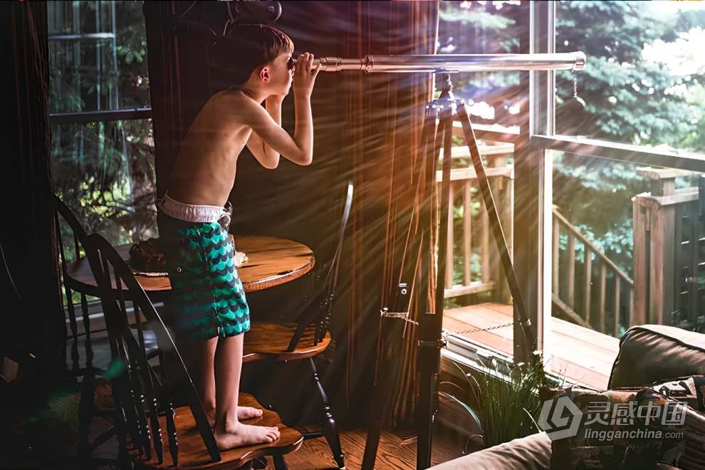 50张高品质眩光耀光曳光效果叠加图片素材+PS动作 Optical Flare Overlay Effects  灵感中国网 www.lingganchina.com