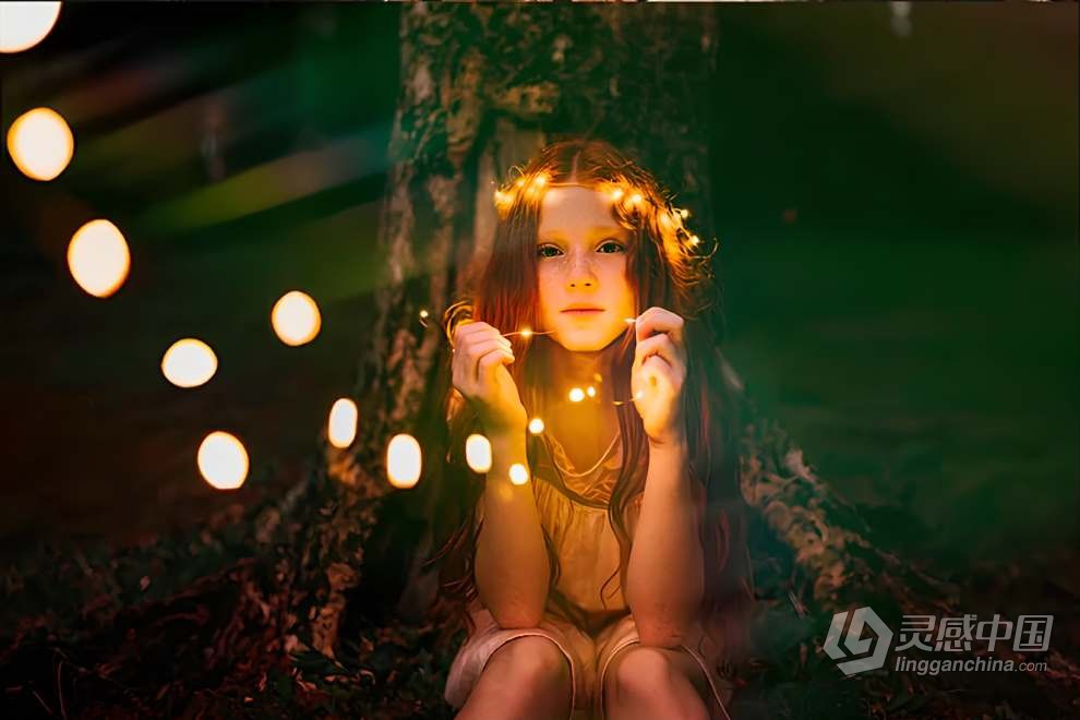 50张高品质眩光耀光曳光效果叠加图片素材+PS动作 Optical Flare Overlay Effects  灵感中国网 www.lingganchina.com