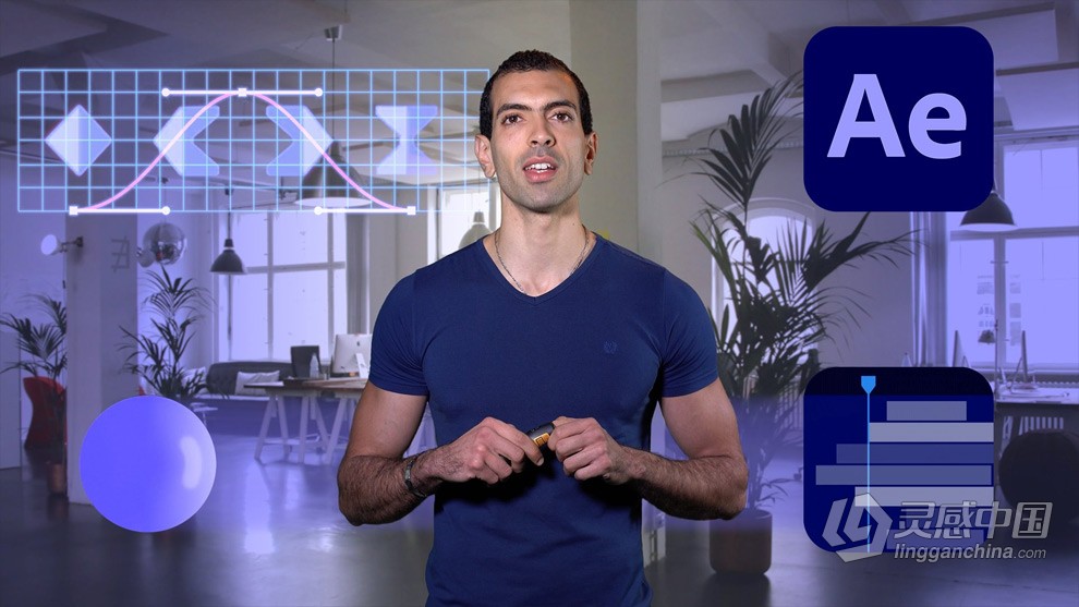 Adobe After Effects CC基础核心技能训练视频教程 Learn by Doing : After Effects for Beginners  灵感中国网 www.lingganchina.com