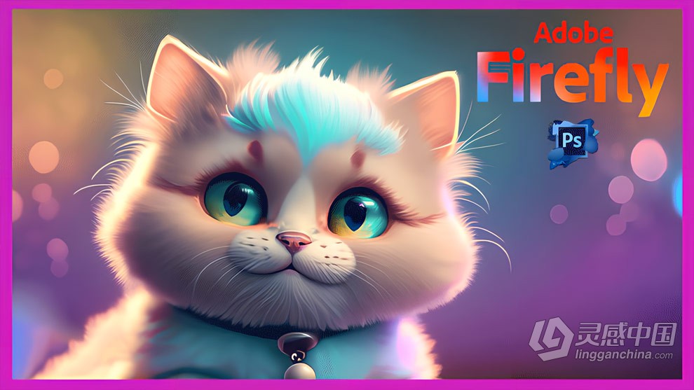 Adobe Firefly AI艺术创作终极指南视频教程 中英双语 Adobe Firefly Ultimate Guide: Become an Adobe  灵感中国网 www.lingganchina.com