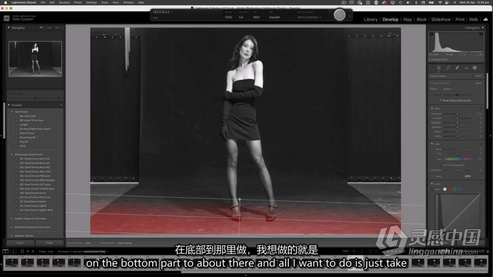 摄影师 Peter Coulson Meika小反光镜人像摄影布光教程 中英字幕  灵感中国网 www.lingganchina.com