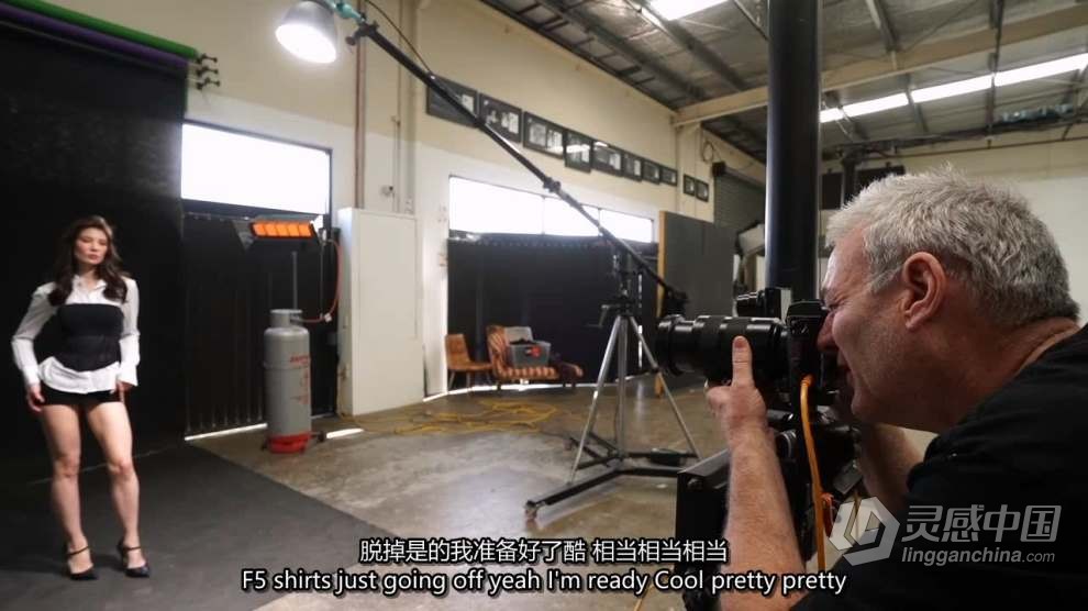摄影师 Peter Coulson Meika小反光镜人像摄影布光教程 中英字幕  灵感中国网 www.lingganchina.com