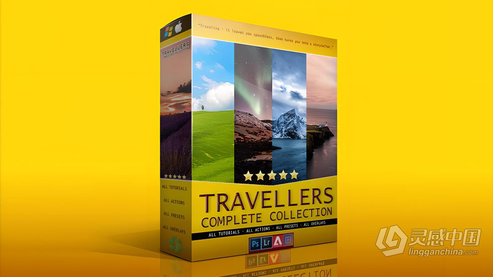 LandscaPhoto-旅行者风光后期完整编辑教程附预设原图中英字幕 LandscaPhoto - TRAVELLERS COMPLETE COLLECTIO  灵感中国网 www.lingganchina.com