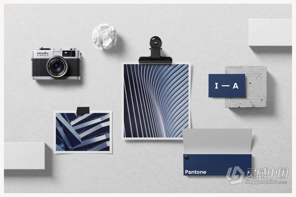 26种自然光线阴影背景纹理叠加情绪板场景模型PS样机 Moodboard Mockups – Scene Creator  灵感中国网 www.lingganchina.com