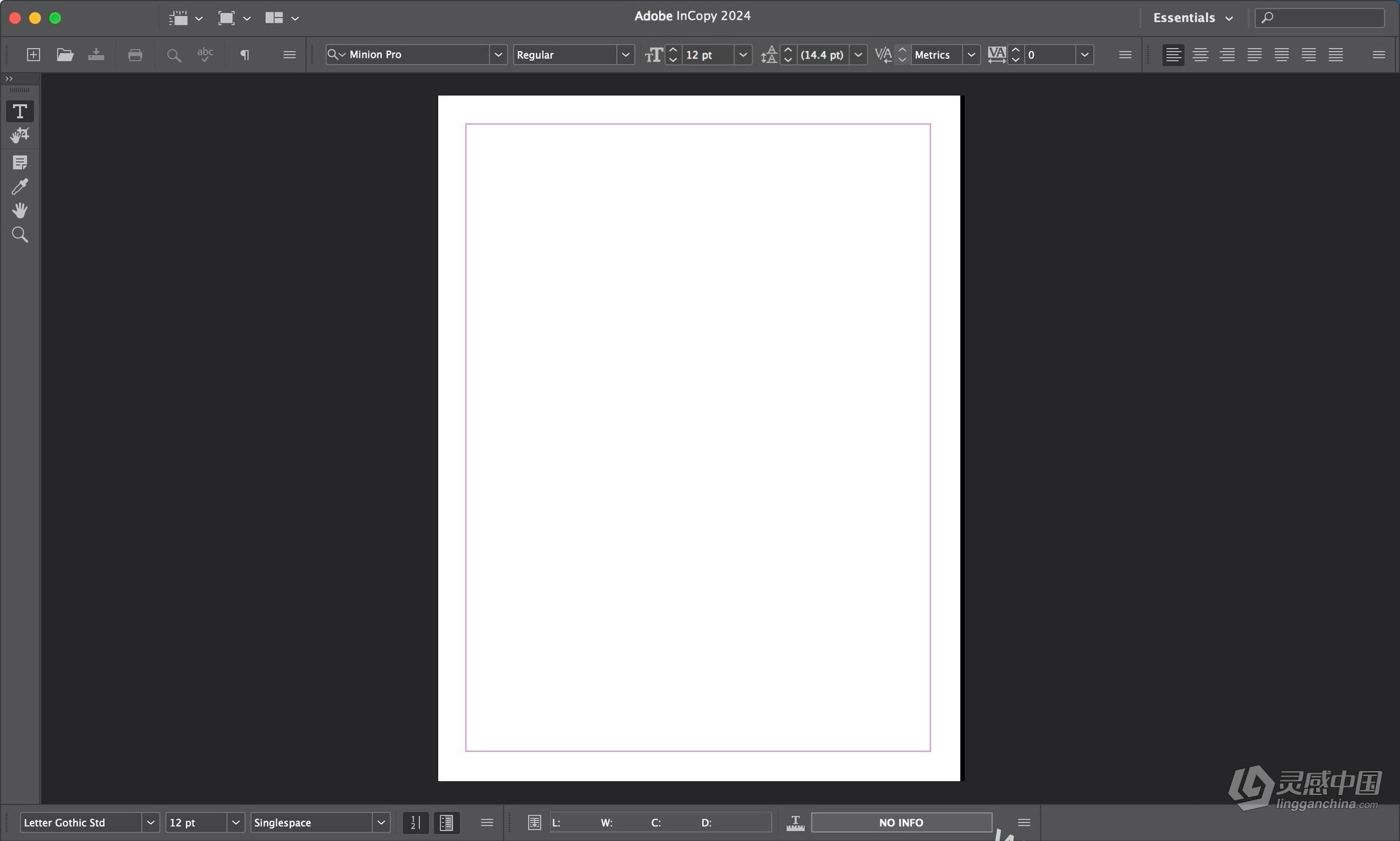 Adobe InCopy 2024 v19.1（23年12月版）IC 2024 Mac版本下载 支持M1/M2/M3  灵感中国网 www.lingganchina.com