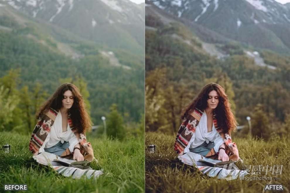 旅行风光人像调色Lightroom预设 Travel and Landscape Lightroom Presets Pack  灵感中国网 www.lingganchina.com
