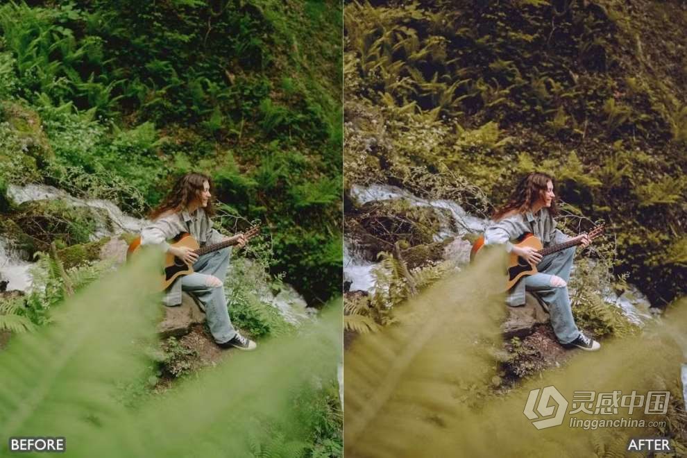旅行风光人像调色Lightroom预设 Travel and Landscape Lightroom Presets Pack  灵感中国网 www.lingganchina.com