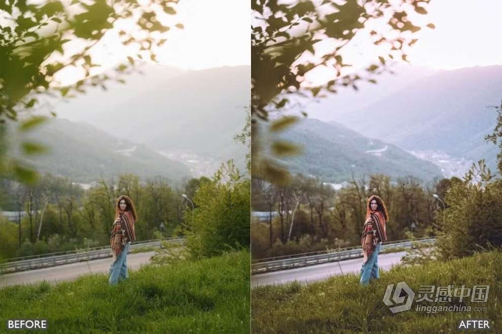 旅行风光人像调色Lightroom预设 Travel and Landscape Lightroom Presets Pack  灵感中国网 www.lingganchina.com