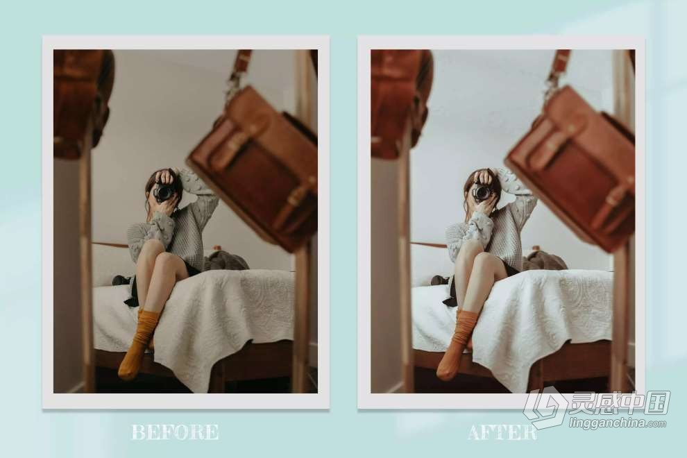 11个清新明亮胶片人像Lightroom预设 11 Bright &amp; Airy Photo Preset Action  灵感中国网 www.lingganchina.com