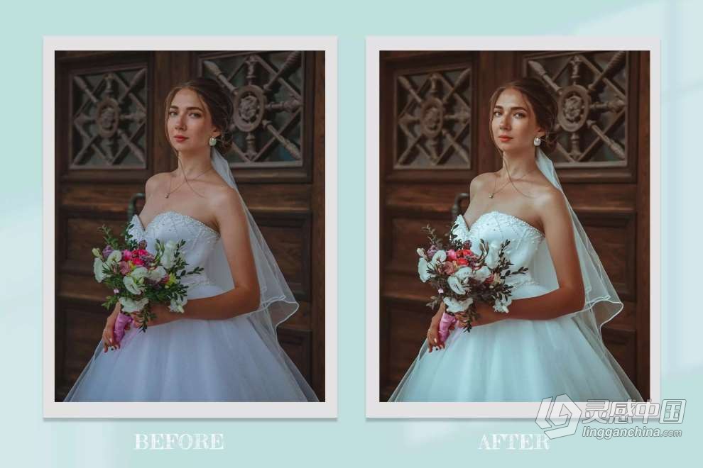 11个清新明亮胶片人像Lightroom预设 11 Bright &amp; Airy Photo Preset Action  灵感中国网 www.lingganchina.com