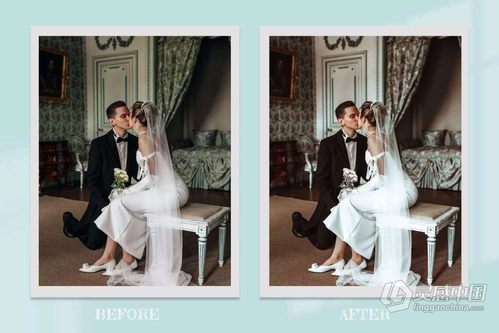 11个清新明亮胶片人像Lightroom预设 11 Bright &amp; Airy Photo Preset Action  灵感中国网 www.lingganchina.com