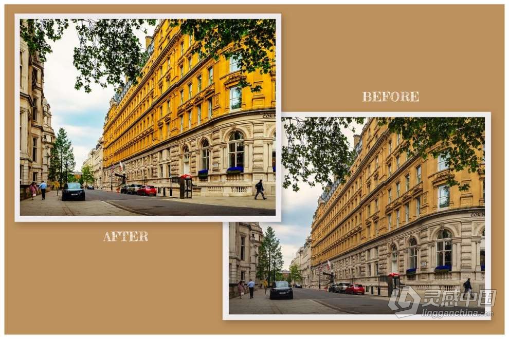 14个HDR旅拍风光人像Lightroom预设 14 HDR Photoshop actions Presets Lightroom  灵感中国网 www.lingganchina.com