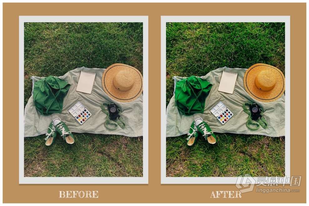 14个HDR旅拍风光人像Lightroom预设 14 HDR Photoshop actions Presets Lightroom  灵感中国网 www.lingganchina.com