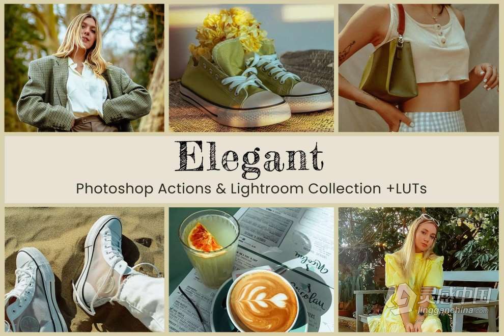 12个优雅电影人像Lightroom预设及LUT预设 12 Elegant Lightroom Preset  灵感中国社区 www.lingganchina.com