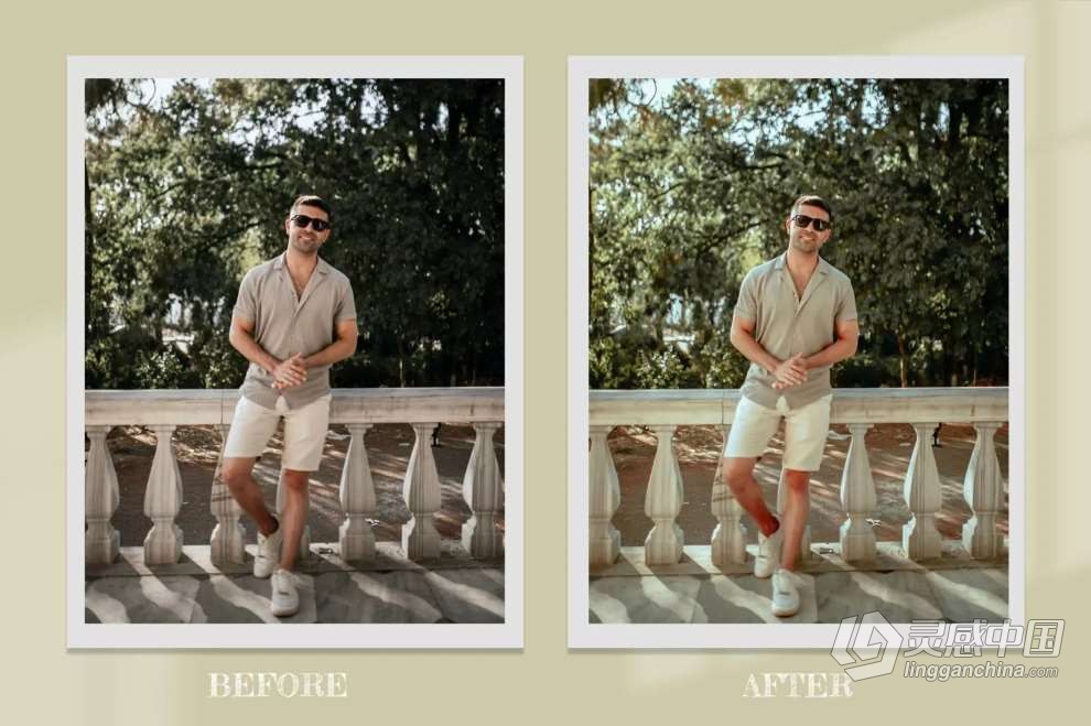 12个优雅电影人像Lightroom预设及LUT预设 12 Elegant Lightroom Preset  灵感中国网 www.lingganchina.com