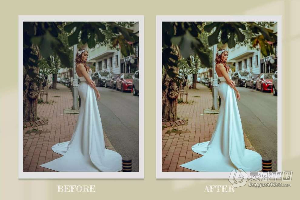 12个优雅电影人像Lightroom预设及LUT预设 12 Elegant Lightroom Preset  灵感中国网 www.lingganchina.com