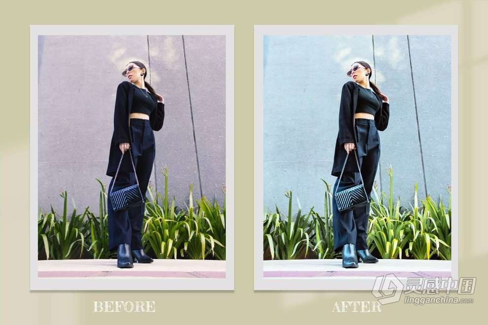 12个优雅电影人像Lightroom预设及LUT预设 12 Elegant Lightroom Preset  灵感中国网 www.lingganchina.com