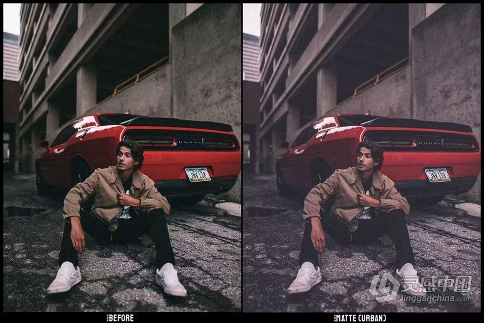 经典复古胶片Lightroom预设 Matte Blogger- Desktop &amp; Lightroom Presets  灵感中国网 www.lingganchina.com