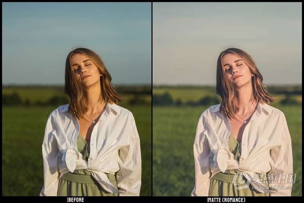 经典复古胶片Lightroom预设 Matte Blogger- Desktop &amp; Lightroom Presets  灵感中国网 www.lingganchina.com
