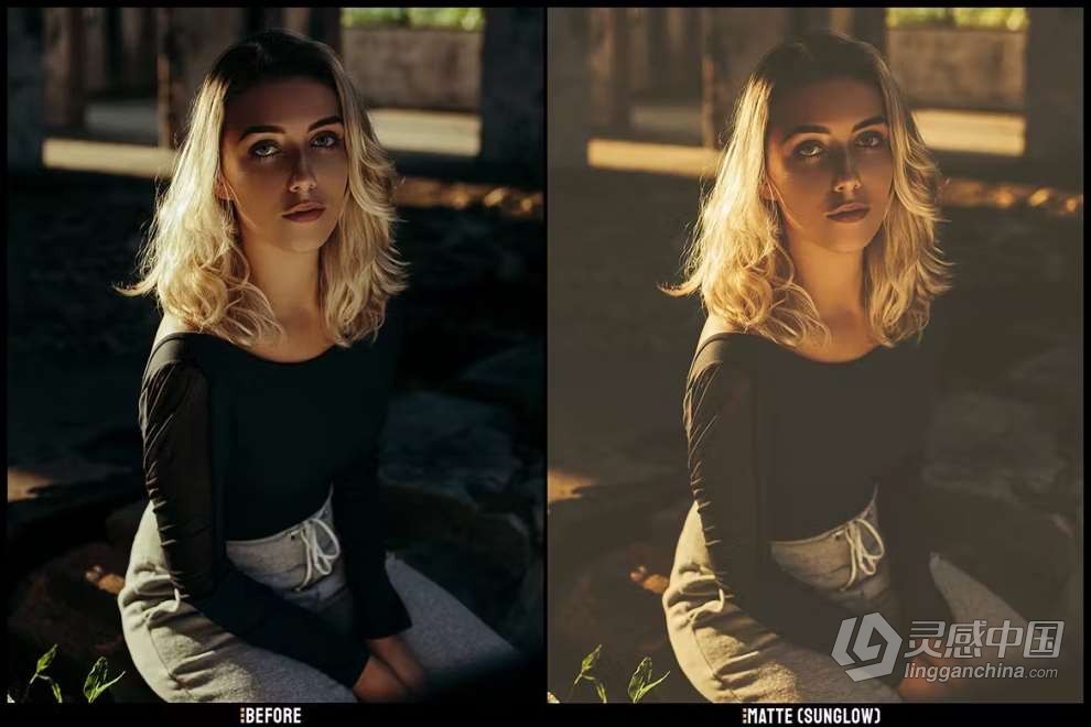 经典复古胶片Lightroom预设 Matte Blogger- Desktop &amp; Lightroom Presets  灵感中国网 www.lingganchina.com