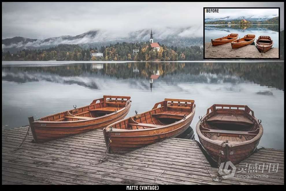 经典复古胶片Lightroom预设 Matte Blogger- Desktop &amp; Lightroom Presets  灵感中国网 www.lingganchina.com