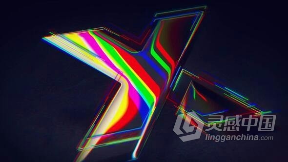 现代企业LOGO光面动画标志介绍AE模版 Logo Intro  灵感中国网 www.lingganchina.com