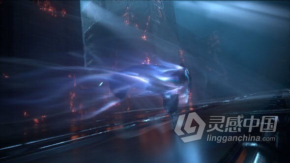 动漫机器人主题网络游戏简介赛博朋克风视频片头AE模版 Cyber Gaming Intro  灵感中国网 www.lingganchina.com