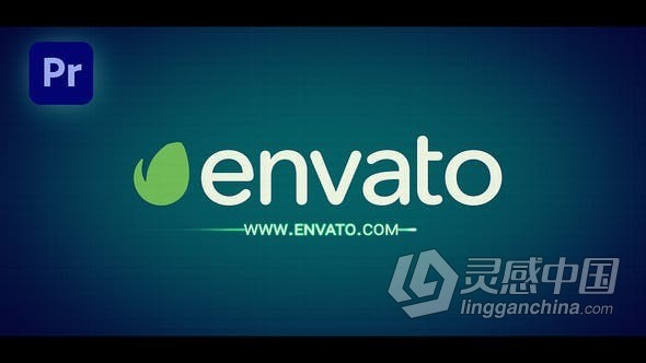 心电图动画标志适合医疗医学企业LOGO演示PR模板 Medical Logo Reveal  灵感中国网 www.lingganchina.com
