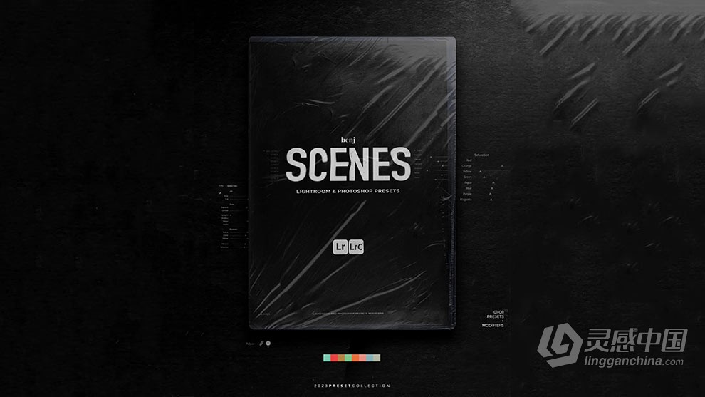 benj™ 8款独特电影风格场景情绪复古人文摄影调色Lightroom预设 benj™ – SCENES Preset Pack  灵感中国网 www.lingganchina.com