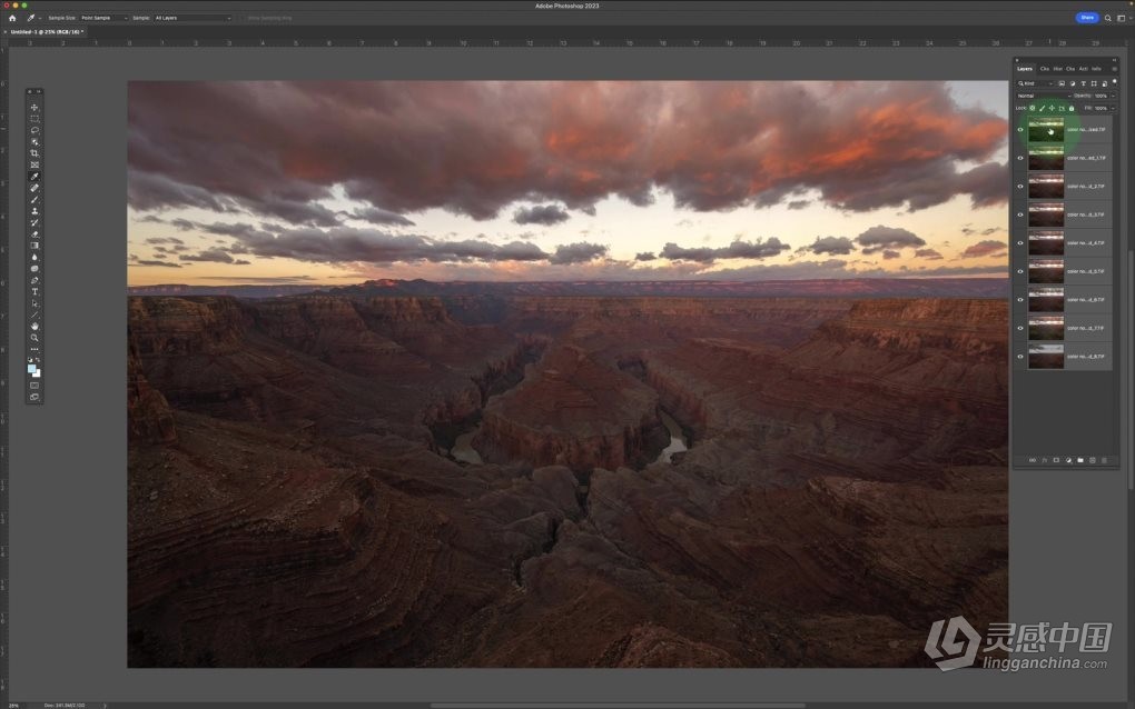 Mark Metternich–最高质量Adobe无损原始图层工作流程-中英字幕  灵感中国网 www.lingganchina.com