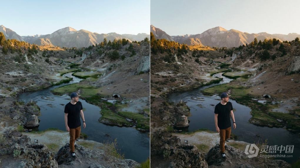 36款经典旅拍风光摄影后期调色Lightroom预设 Lightroom Presets – The 2024 Meshna Masterpack  灵感中国网 www.lingganchina.com
